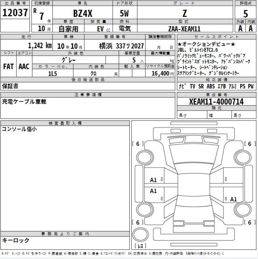 Toyota bZ4X Z PKG